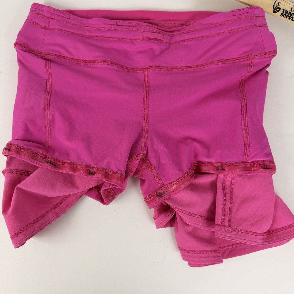 Lululemon Pink Skort Womens 4 Tennis Golf Pickleball Running Athletic - Picture 8 of 10